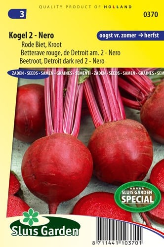Rote Rübe Kugel 2 Nero