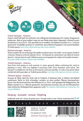 Türkisch Spinat America - Xotica Collection-2