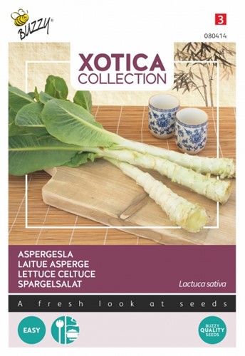 Spargel- oder Stiel-Salat - Xotica Collection