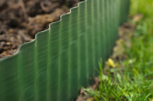 Rasenkanten 15cm x 9meter Kunststoff - Nature