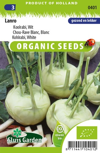 Kohlrabi Lanro Weiß EKO