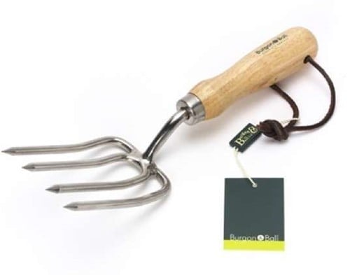 RHS rostfreie Gabel mit runden Zinken - Burgon und Ball