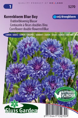 Kornblume Blue Boy, doppelblumig - 220 Samen