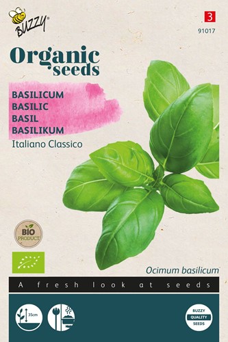 Ökologische Samen Basilikum Genovese