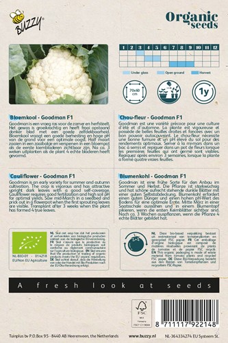 Blumenkohl Goodman F1 Bio-2