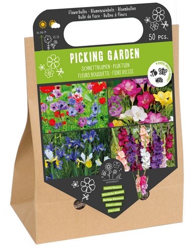 Picking Garden Bag - Schnittblumen Blumenzwiebeln Tasche