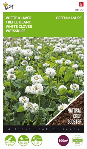 Grunduenger Witte Klaver 100Gr 100M2