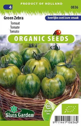 Tomate Green Zebra EKO