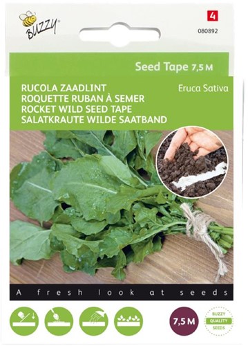 Rucola Zaadlint – Buzzy Seed Tape