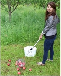 Appelraper op telesteel - 120 cm