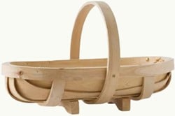 Traditioneller Flachkorb - Gross - Burgon & Ball