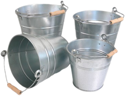 Eimer Zink 8 Liter