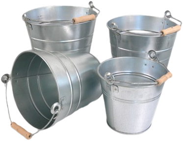Eimer Zink 8 Liter
