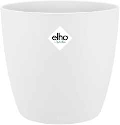 Elho Brussels Blumentopf Rund Weiß - D30 x H27