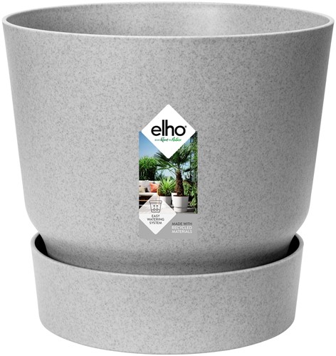Blumentopf Elho Greenville Rund Grau - D24 x H23-2