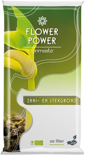 Aussaaterde & Stecklingserde 20L – Flower Power