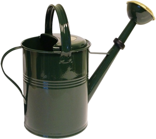 Gießkanne Metall Rund 9 liter - Grün