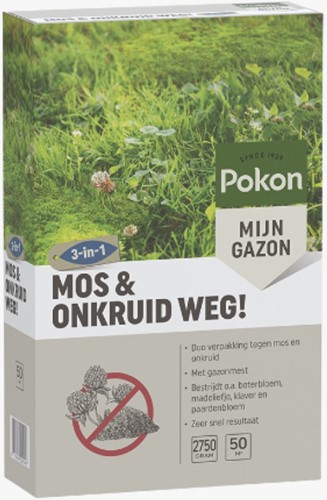Unkraut Moos Herbizid Rasen Pokon