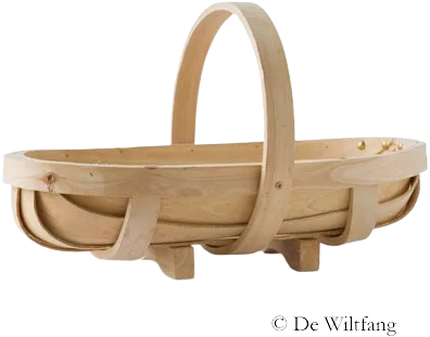 Traditioneller Flachkorb - Gross - Burgon & Ball