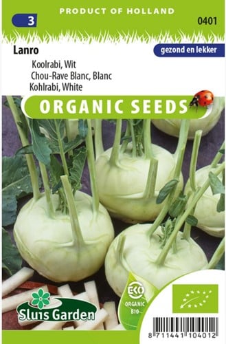 Kohlrabi Lanro Weiß EKO