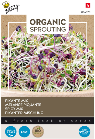 Organic Sprouting Pikanter Mischung - Buzzy