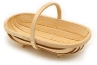 Traditioneller Flachkorb - Mittelgross - Burgon und Ball-2