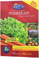 Moestuinmest organisch 1,5 kg. + 250 g. gratis- Viano