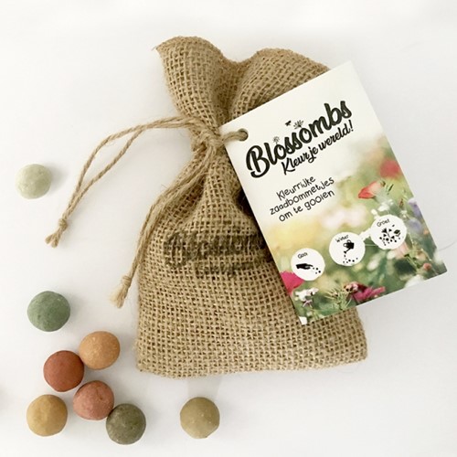Blossombs Jute Geschenkbeutel