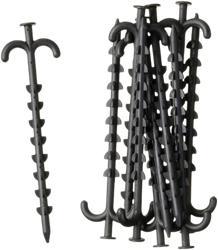 Netzhalter, 10 Stück, 25 cm.