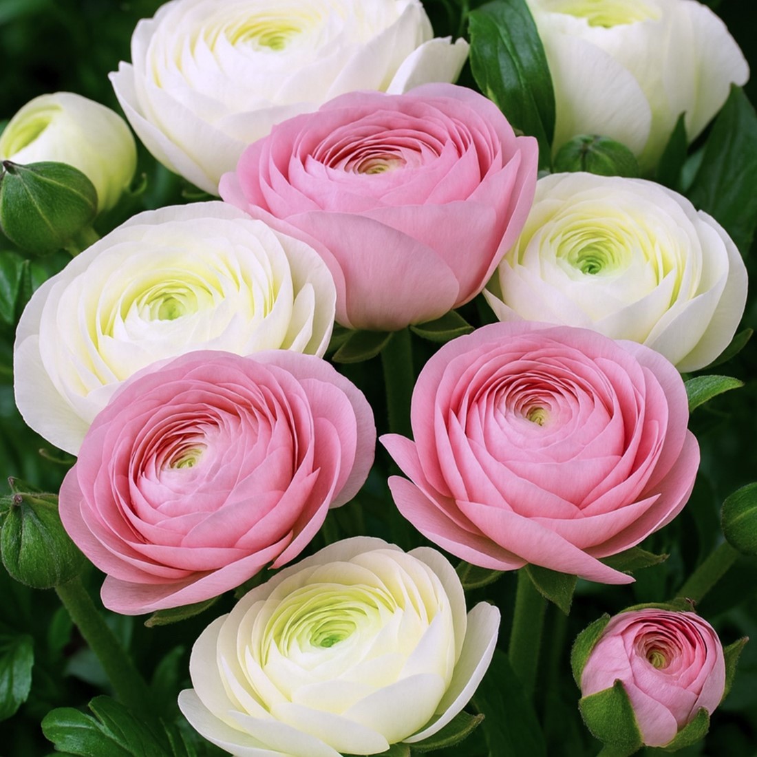 Ranunkel Weiss Und Ranunkel Rosa Kombipackung kaufen? Einfach online  bestellen  Gartencenter Koeman