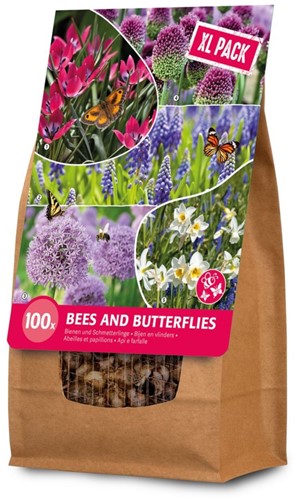 Bijen- en vlindermix XL Pack - Bloembollenpakket