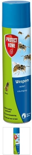 Wespen Spray Schaum