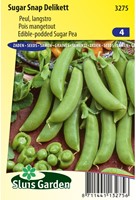 Peul Sugar Snap Delikett - Pisum sativum-2