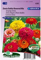 Zinnie Dahlien flowered Mix-2