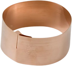 Slakkenring Koper - Groot 59cm / 5cm