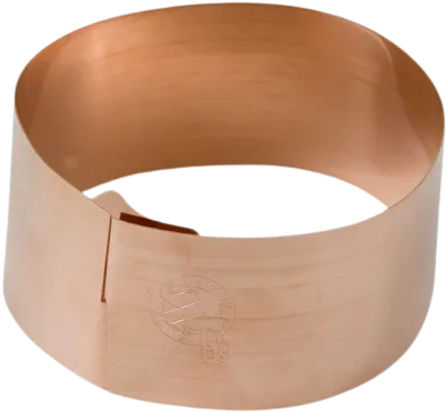 Slakkenring Koper - Groot 59cm / 5cm