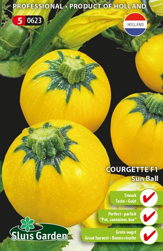 Zucchini Sun Ball F1 - Cucurbita