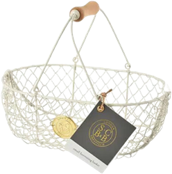 Sophie Conran Oogstmand creme metaal