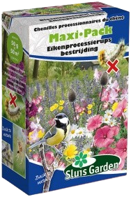 Streuschachtel Blumenmischung gegen die Eichenprozessionsraupe
