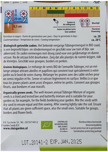 Tübinger Mischung fur Bienen EKO / 500m²-3