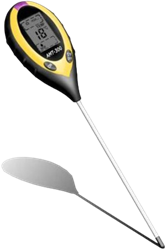 Feuchtigkeit/pH/Licht/Boden Thermometer (4in1)