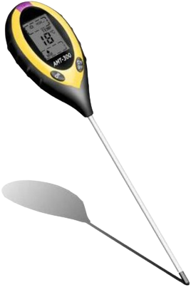 Feuchtigkeit/pH/Licht/Boden Thermometer (4in1)
