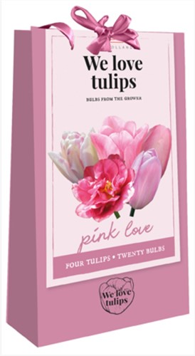 We Love Tulips Pink Love - Tulipa