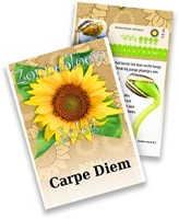 Personalisierte Werbegeschenke Samen Pakete Sonnenblumen 250 Stück-2